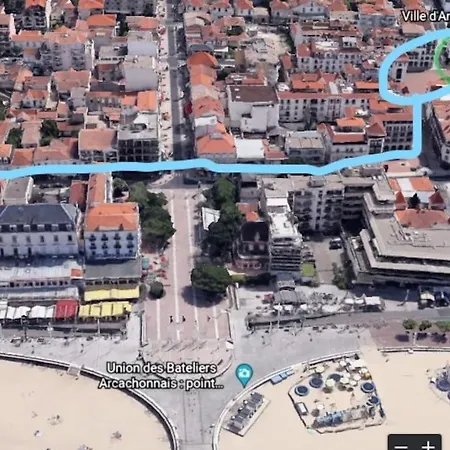 La Tchacanda : Calme Hyper Centre Avec Terrasse. A 50 M Arcachon